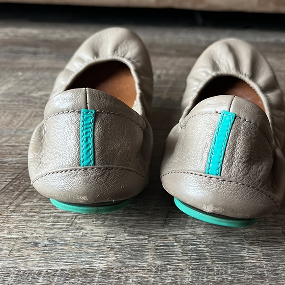 Tieks Taupe Ballet Flats - Picture 2 of 7